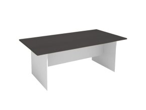 jednaci kancelarsky stul primo white 200x100 cm bila grafitova 112928