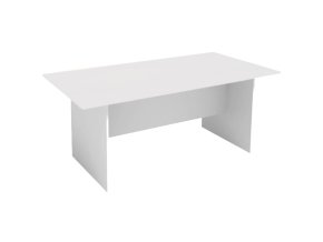 Jednací kancelářský stůl PRIMO WHITE, 180x90 cm, bílá