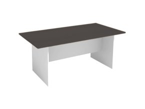 jednaci kancelarsky stul primo white 180x90 cm bila grafitova 112934