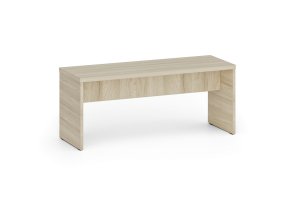 Šatní lavice, zesílená, délka 1000 mm, dub přírodní