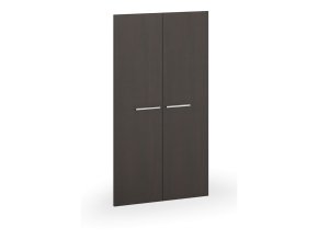 Křídlové dveře PRIMO, pár, výška 1393 mm, wenge