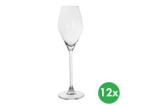 Sklenice na prosecco 0,23 l, 12 ks