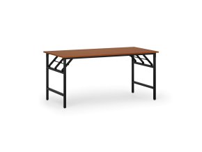 konferencni stul fast ready 160x80 cm cerna podnoz tresen 93728