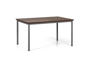 jidelni stul trivia 160x80 cm tmave seda podnoz orech 120002
