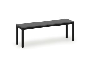 satni lavice sedak lamino delka 1200 mm cerne nohy grafit 93528