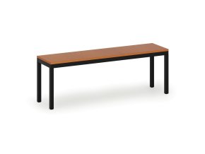 satni lavice sedak lamino delka 1200 mm cerne nohy tresen 93532