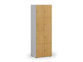 drevena satni skrinka s uloznymi boxy 8 boxu demont otocny zamek seda buk 121914