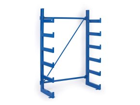 konzolovy regal jednostranny 2003 x 1379 x 624 mm 6 pater 95495