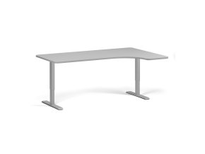 rohovy polohovaci stul se zaoblenymi rohy 180x120 cm 1 motor l p seda podnoz seda 101667