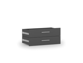 zasuvky ke skrini primo 2 zasuvky 1781 x 800 x 420 mm grafit 111831