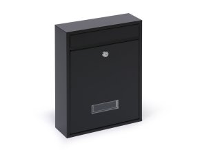 postovni schranka do sestav 350 x 260 x 80 mm cerna 112289