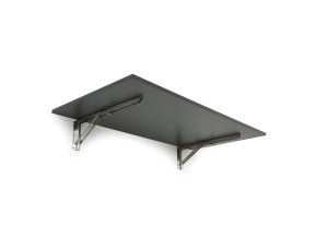 sklapeci stul na zed 120x60 cm nosnost 30 kg grafit 114048