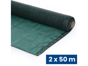 Stínicí tkanina na plot 80%, 90 g/m2, 2 x 50 m