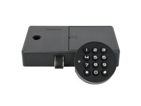 kodovy zamek se cteckou rfid karet f029r hlinik cerny 115943