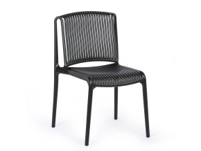 plastova bistro zidle gordon cerna 119243