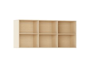 nastenna knihovna integro 835 x 1750 x 400 mm 6 polic buk 88028