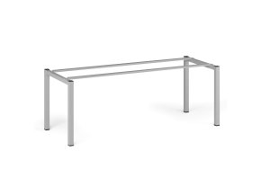 stolova podnoz square 2000 x 800 x 725 mm sedostribrna 122929