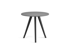 konferencni stul primo zen prumer 80 cm cerna podnoz grafit 122593