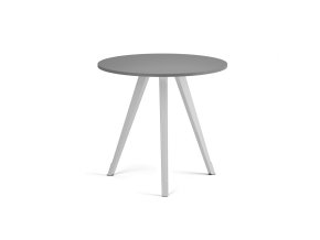 konferencni stul primo zen prumer 80 cm bila podnoz grafit 122621