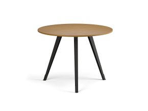 konferencni stul primo zen prumer 100 cm cerna podnoz buk 122631