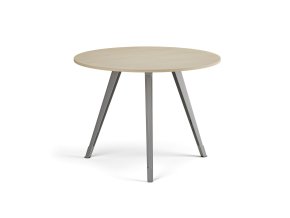 konferencni stul primo zen prumer 100 cm sedostribrna podnoz briza 122649