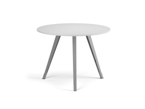 konferencni stul primo zen prumer 100 cm sedostribrna podnoz bila 122651