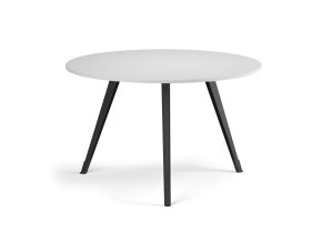 konferencni stul primo zen prumer 120 cm cerna podnoz bila 122659