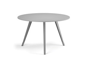 konferencni stul primo zen prumer 120 cm sedostribrna podnoz seda 122676