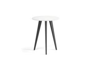 konferencni stul primo vibe prumer 60 cm cerna podnoz bila 122378