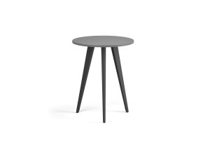 konferencni stul primo vibe prumer 60 cm cerna podnoz grafit 122380