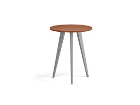 konferencni stul primo vibe prumer 60 cm sedostribrna podnoz tresen 122391