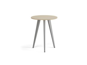 konferencni stul primo vibe prumer 60 cm sedostribrna podnoz briza 122392