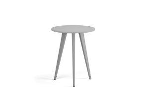 konferencni stul primo vibe prumer 60 cm sedostribrna podnoz seda 122395