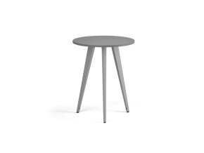 konferencni stul primo vibe prumer 60 cm sedostribrna podnoz grafit 122396