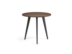 konferencni stul primo vibe prumer 80 cm cerna podnoz orech 122353