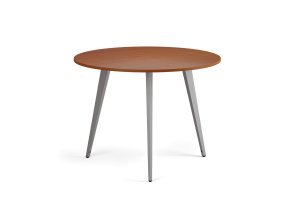 konferencni stul primo vibe prumer 100 cm sedostribrna podnoz tresen 122343