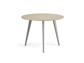 konferencni stul primo vibe prumer 100 cm sedostribrna podnoz briza 122344