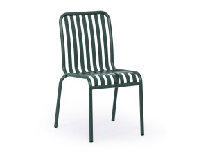 kovova bistro zidle riva pro venkovni pouziti zelena 125235