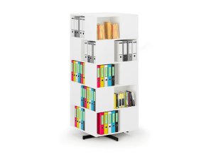 otocny regal 800 800 1932 mm 4x 5 oddilu bila 128822