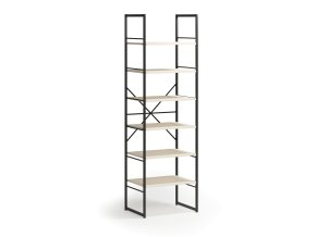 otevreny policovy regal typ iv 600 460 x 2020 mm cerna 128024