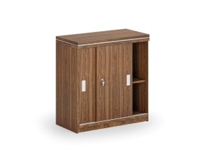 skrin zasouvaci arristo lux 800 x 400 x 836 mm orech 129647