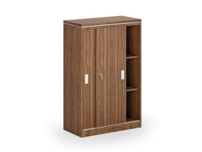 skrin zasouvaci arristo lux 800 x 400 x 1236 mm orech 129653