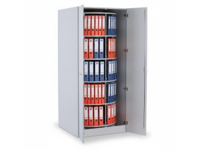 skrin s otocnym regalem na sanony 5 pater uzamykatelna seda 137193