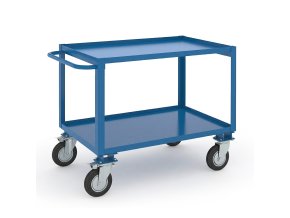 policovy vozik 800 x 1200 mm 2 kovove police rukojet 144558