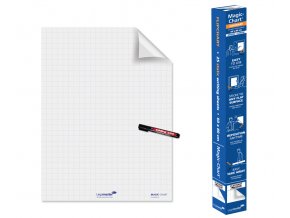 bila popisovaci folie legamaster magic chart rastrovana 25 listu a1 15727