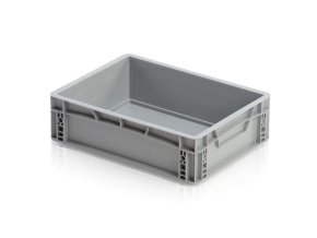 plastova prepravka uzavrene rukojeti 400 x 300 x 120 mm 140670