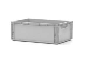 plastova prepravka otevrene rukojeti 600 x 400 x 270 mm 3501