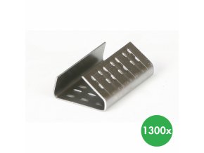 plechova xl spona pro pp paskovani 19 mm 1300 ks 115717