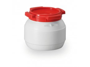 Plastový sud Curtec, zúžené hrdlo, šroubovatelné víko 3,6 L