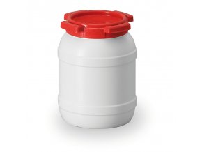 Plastový sud Curtec, zúžené hrdlo, šroubovatelné víko 6 L